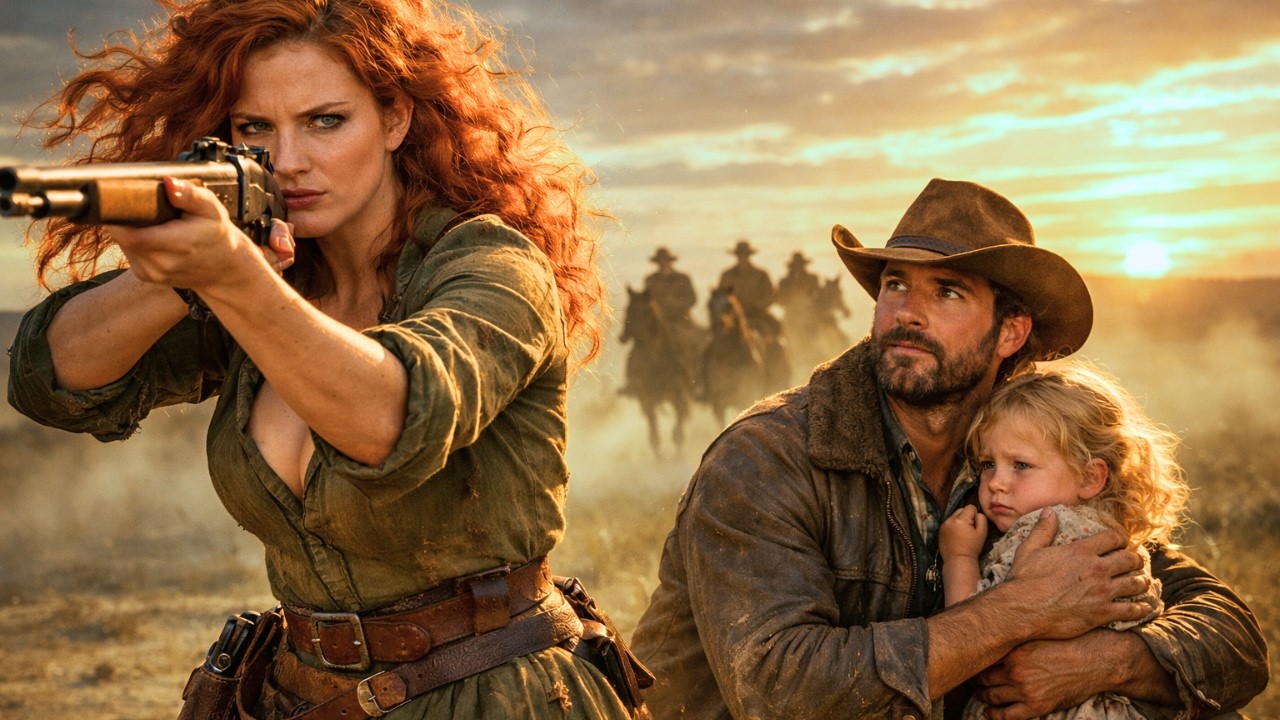 The Poor Widow Helped A Stranded Cowboy And His Child… She Didn’t Know He Was A Millionaire