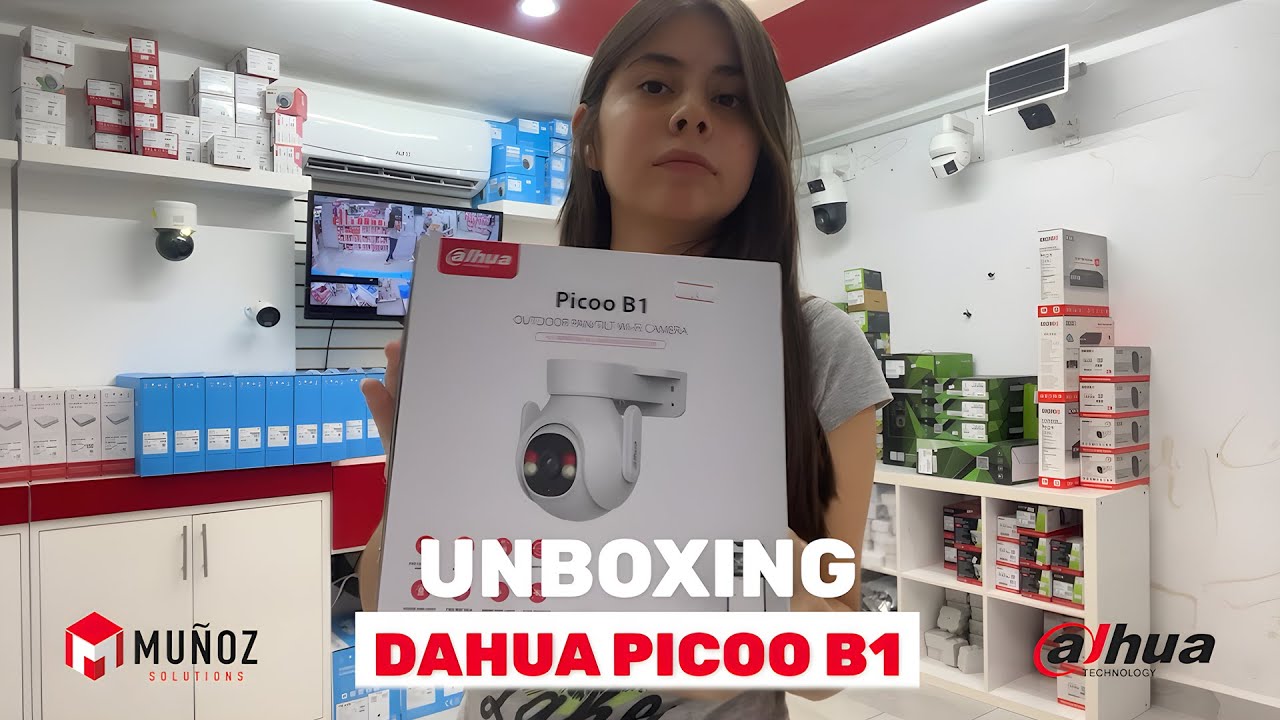 ¡Unboxing de la cámara Dahua Picoo B1!