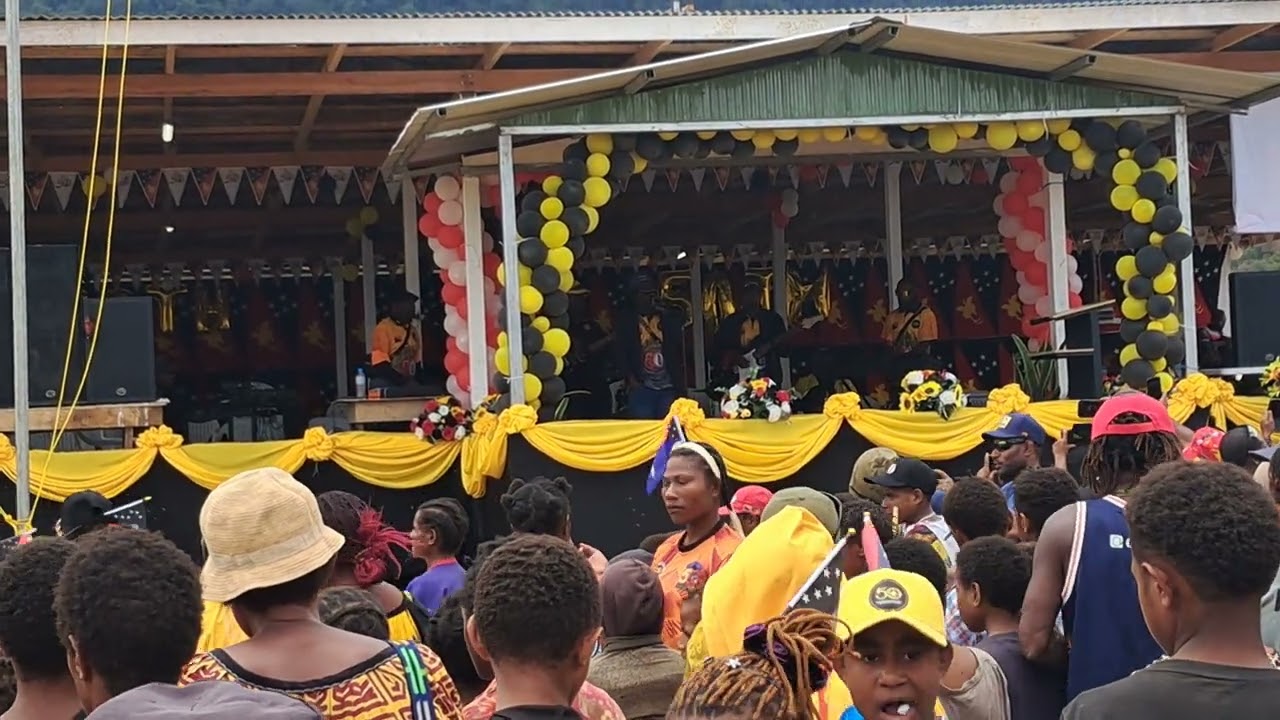 Gedix Atege - Mangi moresby (Live) in Telefomin Sandaun Province.