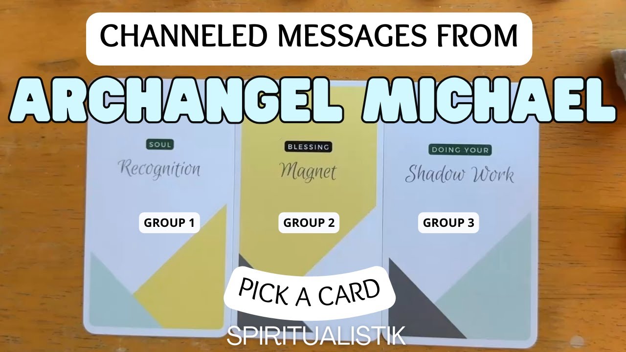 A Channeled Message From Archangel Michael  🪽PICK A CARD 🪽