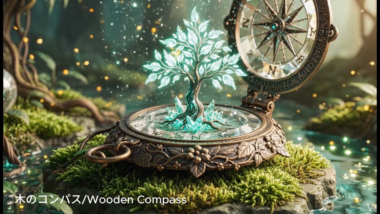 【AI ASMR】あなたはどの魔法のコンパスを選ぶ？🧭🪄✨| Which magic compass will you choose?#asmr #satisfying #relaxing #癒し