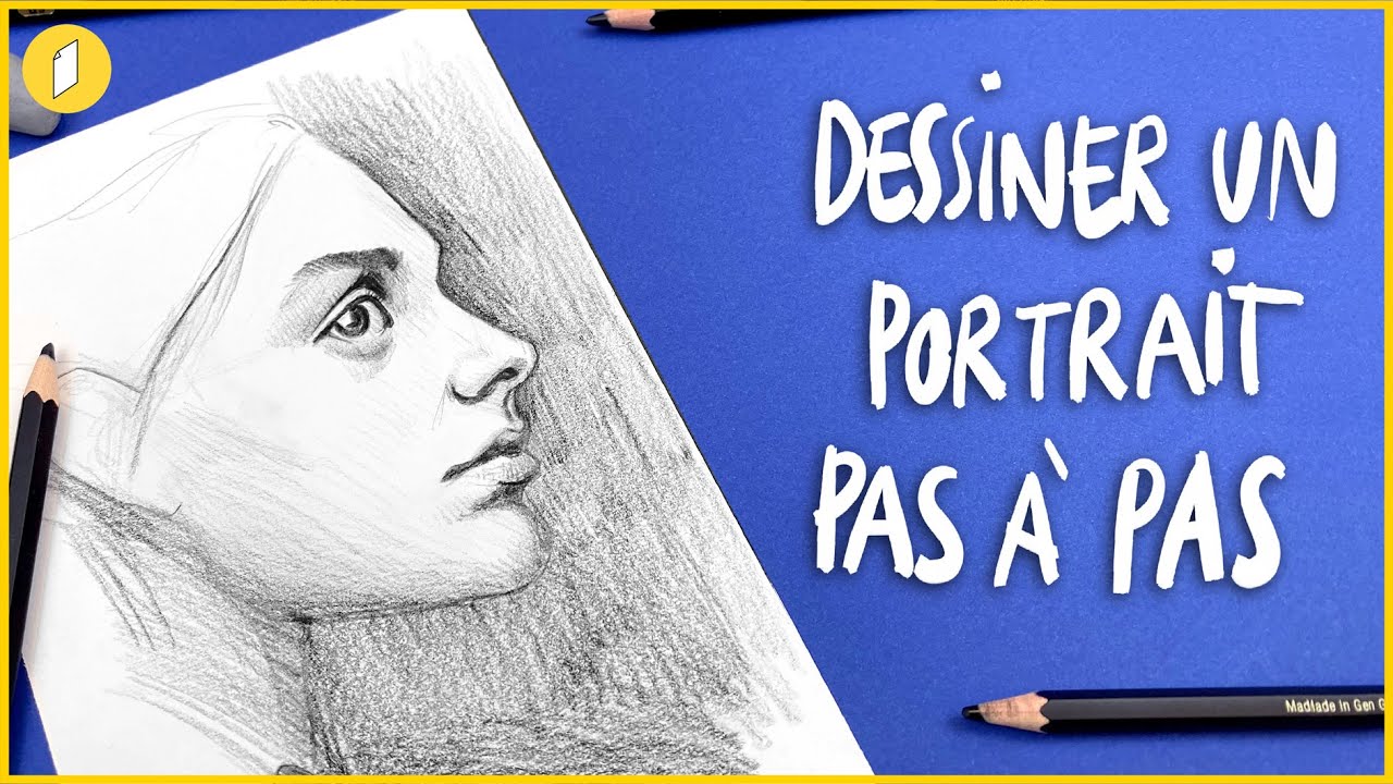 Comment dessiner un portrait au crayon pas à pas