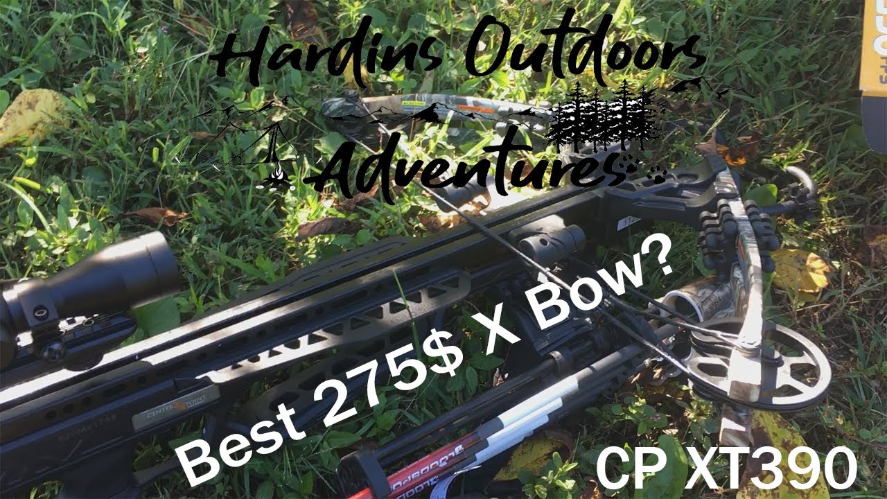 CenterPoint Sniper XT 390 Review + 20 Yd Shot