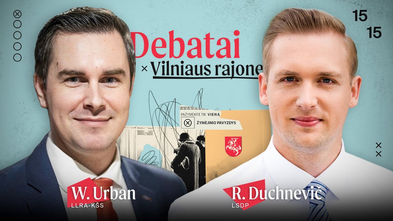 Debatai: istorinis pokytis Vilniaus rajone &ndash; rinkėjams teks ateiti į antrą rinkimų turą