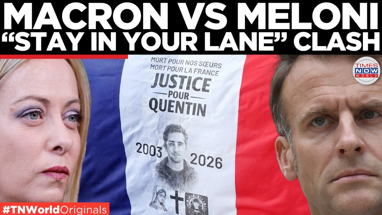 MACRON SNAPS AT MELONI: “Stay In Your Lane” Over Killing Remarks | World News