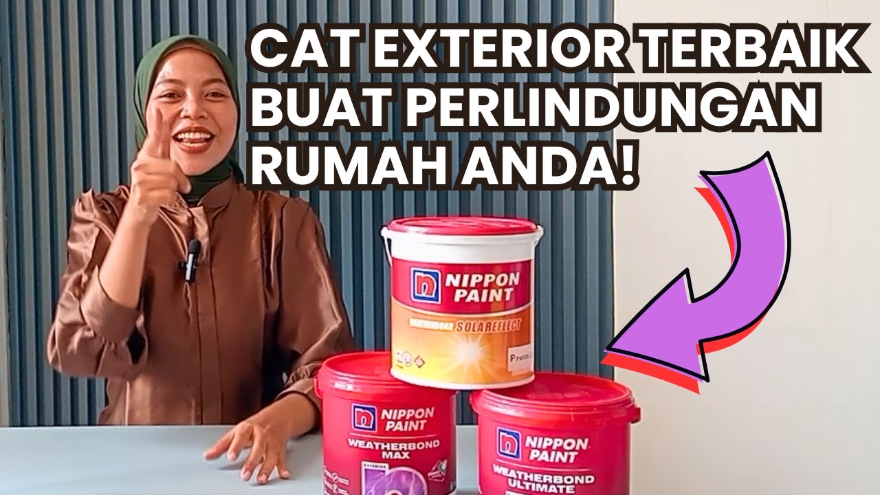 MUSIM PANAS TELAH TIBA! yuk intip cat Exterior yang cocok buat rumah kamu!