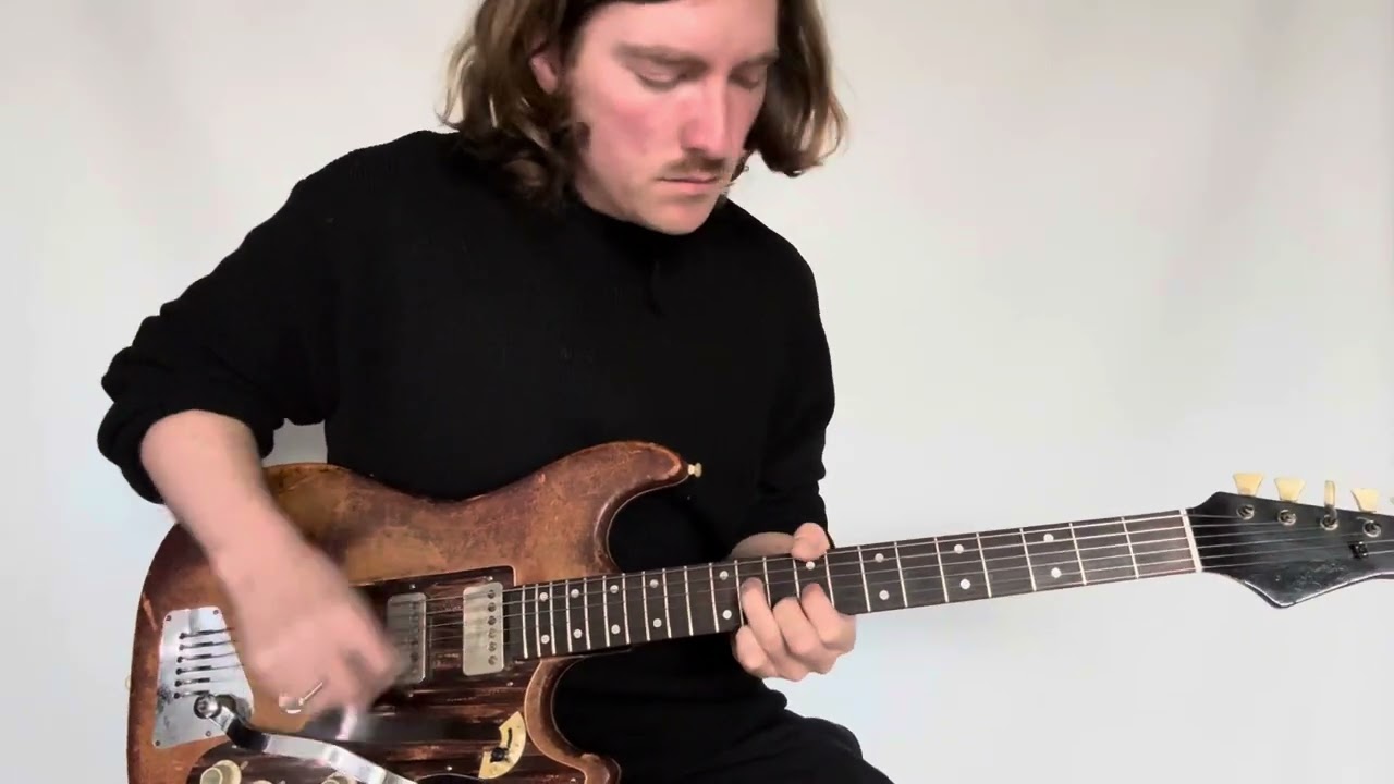 Höfner 173 solidbody guitar 1963 demo