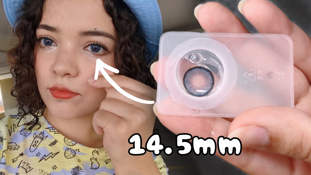 Eyeshare Diamond Blue Unboxing + Review | Contact lens for Cosplay