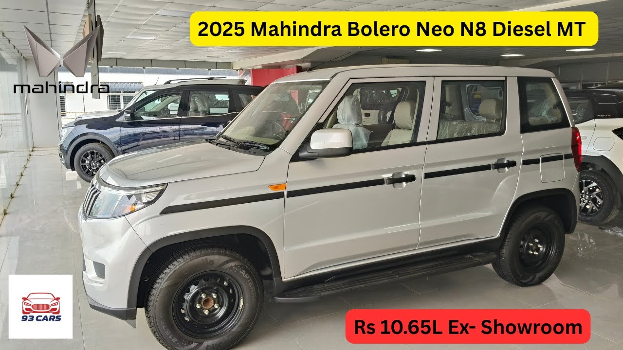 Mahindra 2025 Bolero Neo N8 MT Diesel | Exterior & Interior | Price Review