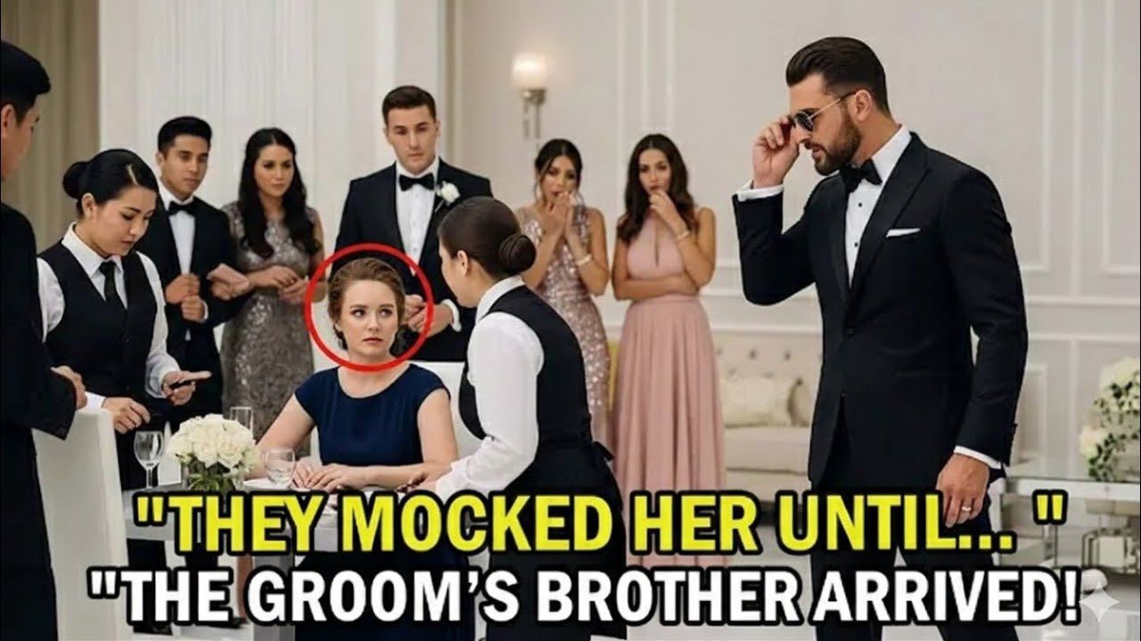 They Made a Simple Woman Sit with the Staff at the Wedding — Not Knowing Her Billionaire Husband
