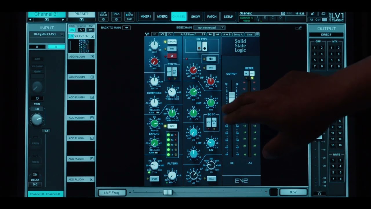Usando Plug-ins SSL En LV1 Classic