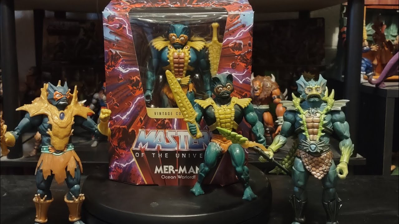 Распаковка и обзор фигурки Русалка из серии Masters of the Universe MasterVerse Vintage Collection