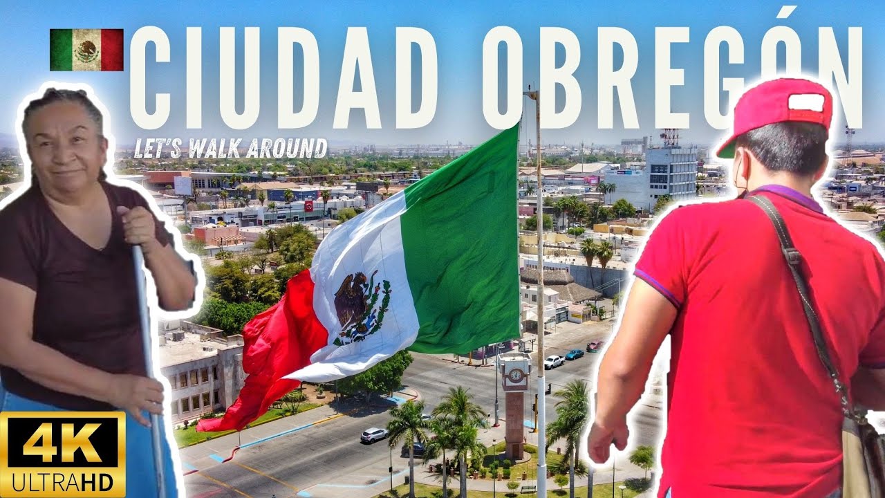🇲🇽 CIUDAD OBREGON, SONORA w 4K | Moje nowe ulubione miasto? | SPACER PO MIEŚCIE | Podr&oacute;że po Meks...