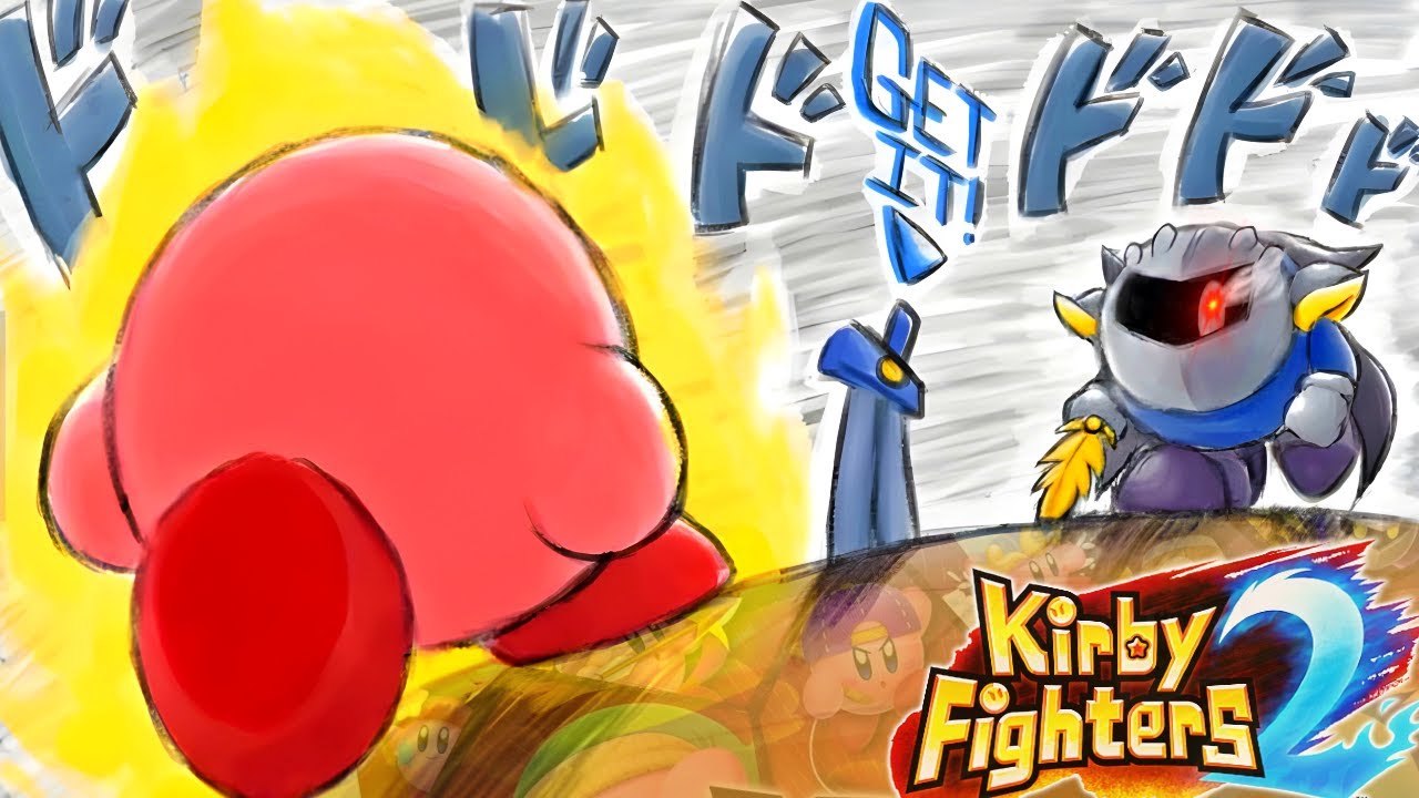 We Have A CRAZY ALL Kirby SMASH Bros Game | Kirby Fighters 2 [3 Players]