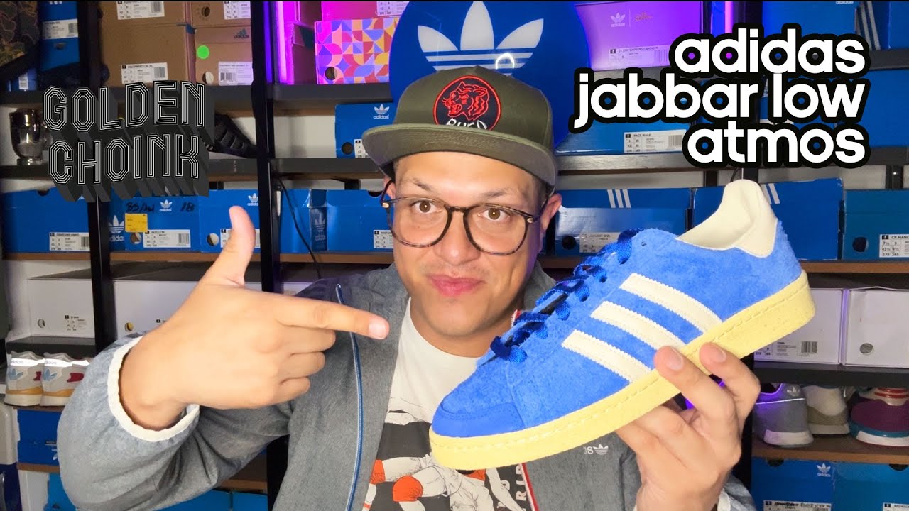 91- ¡Así se ven los Adidas Jabbar Low Azules exclusivos de ATMOS!