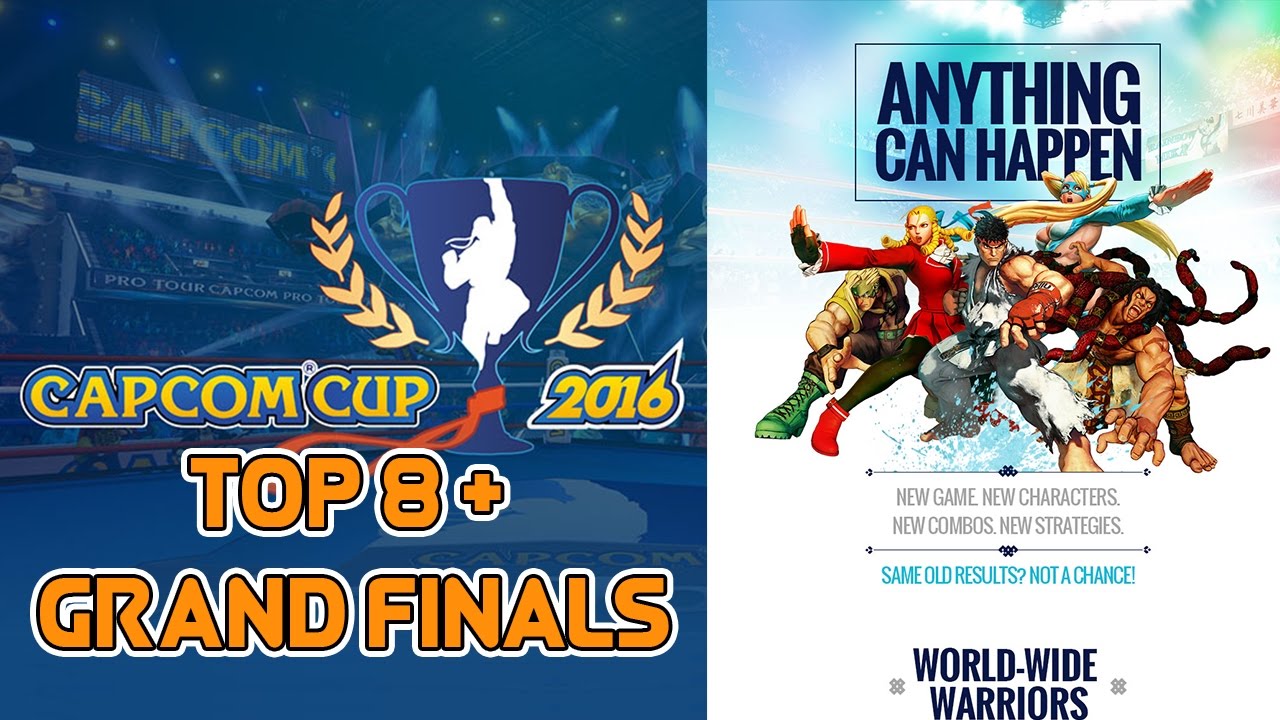 Capcom Cup 2016 Top 8 + Grand Finals (Fight Rounds)