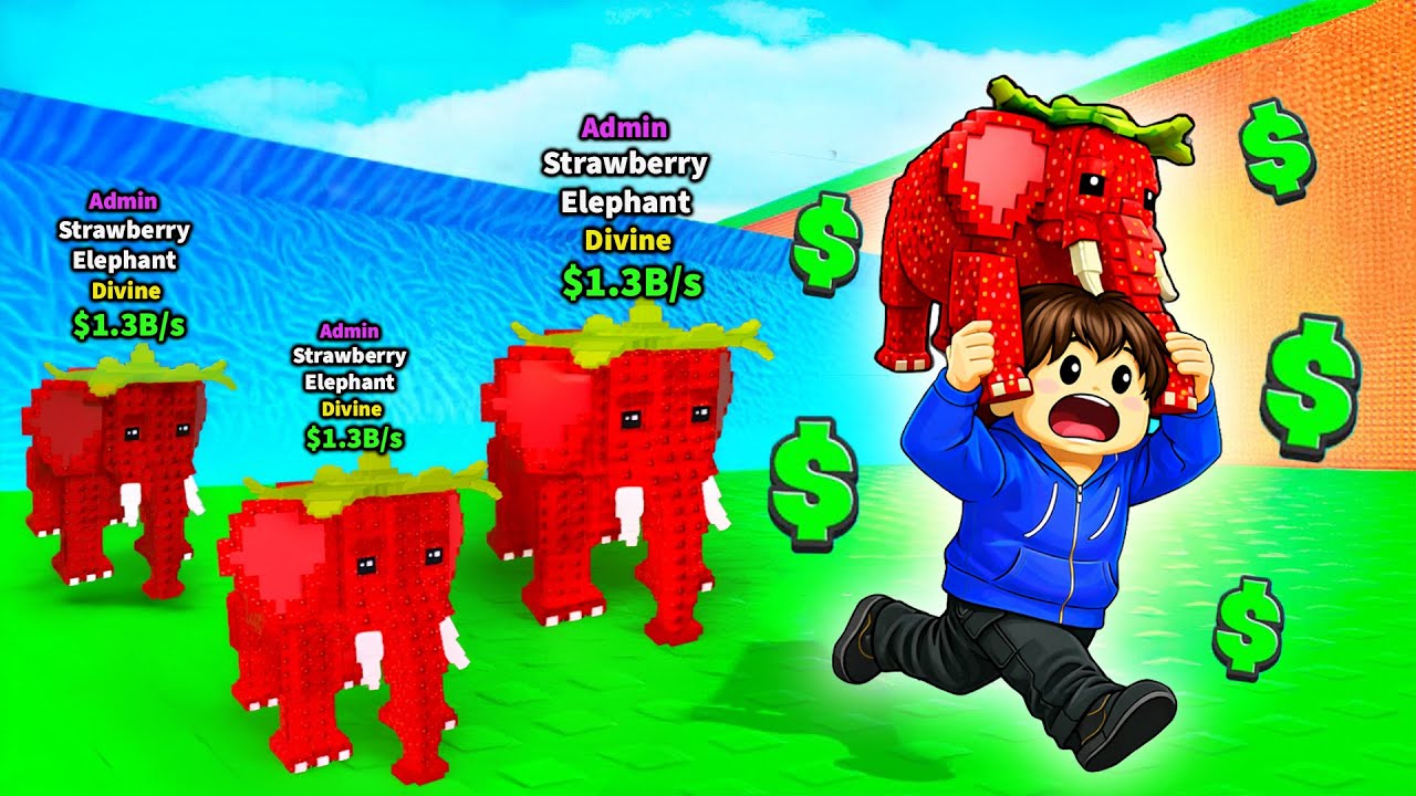How To Get *FREE* Strawberry Elephant in Escape Tsunami For Brainrots!