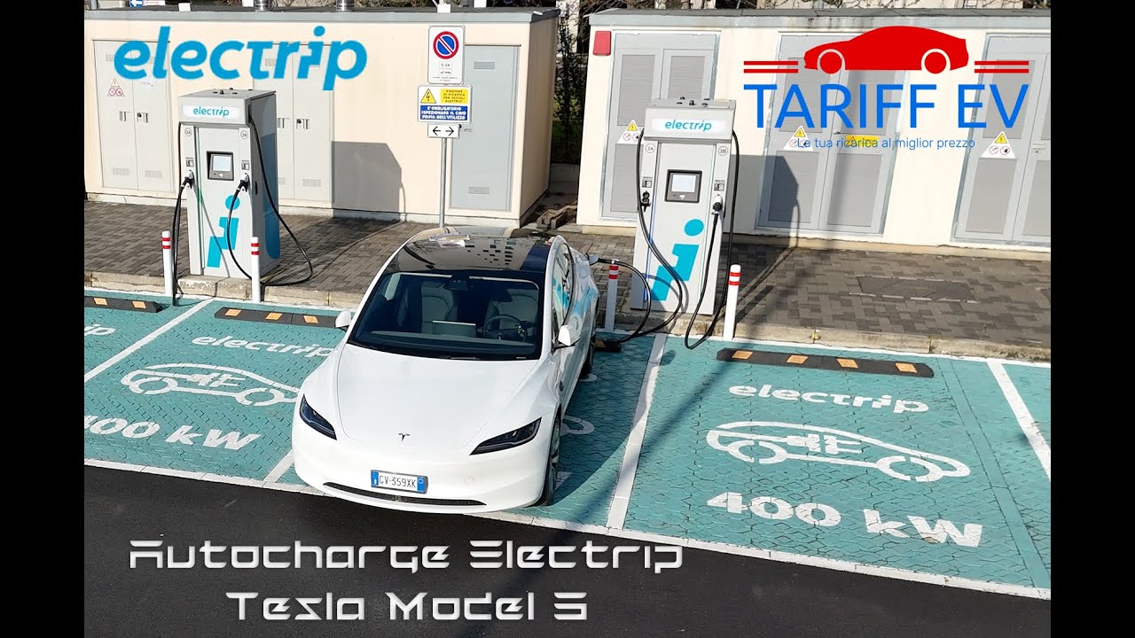 Electrip Autocharge, in perfetto stile Tesla Supercharger Electric ha la funzione "plug and charge"