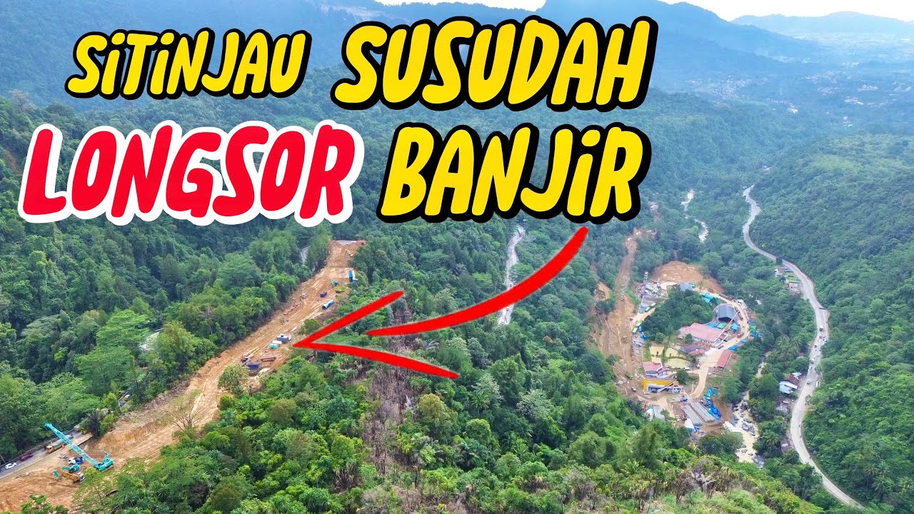 KONDISI TERKINI❗️❗️DI DAERAH RAWAN LONGSOR SITINJAU LAUIK KOTA PADANG SUMATERA BARAT PASCA BANJIR