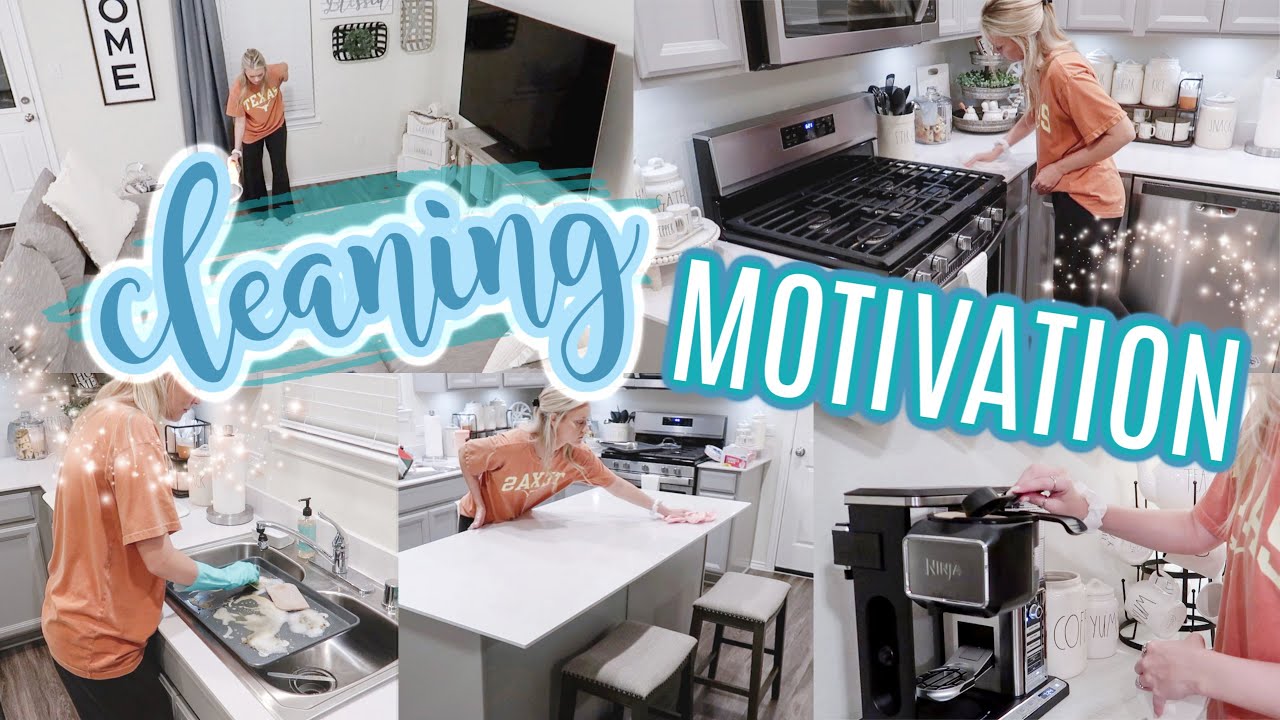 SUPER CLEAN WITH ME//CLEANING MOTIVATION//SIMPLY KAYLE