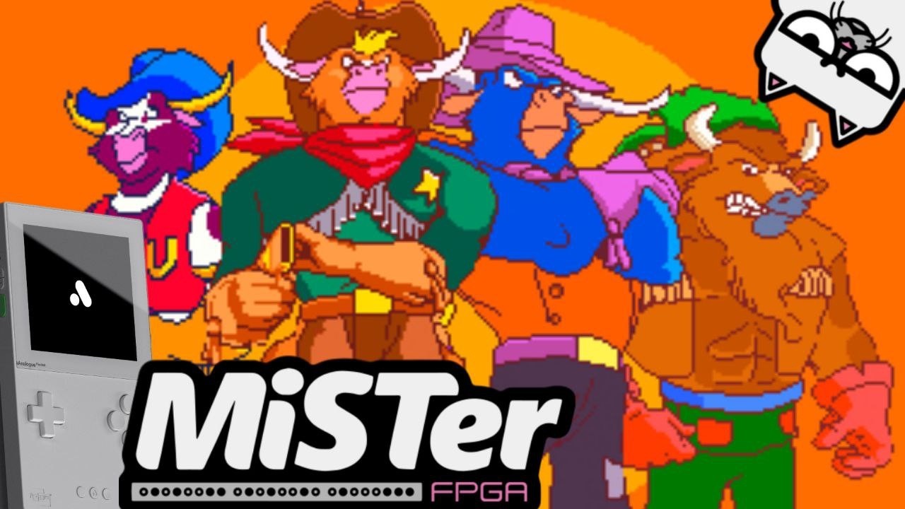 Wild West C.O.W. Boys of Moo Mesa Coming Soon to MiSTer FPGA & Analogue Pocket