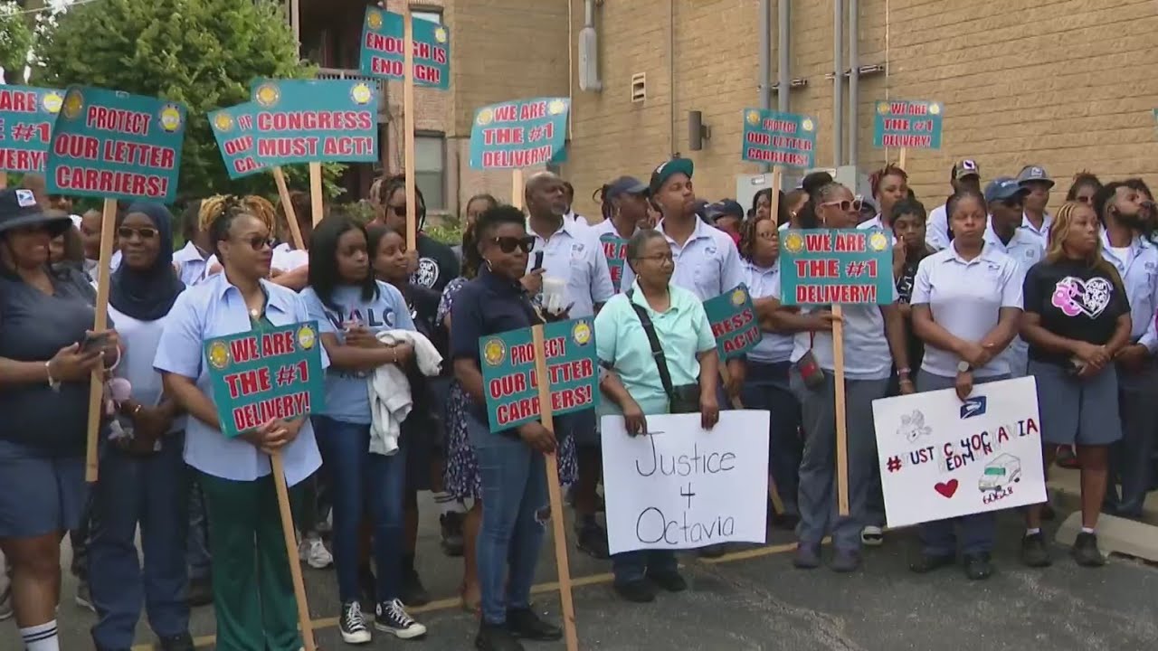 'Enough is enough': Fed up with violent attacks, Illinois postal workers push for change