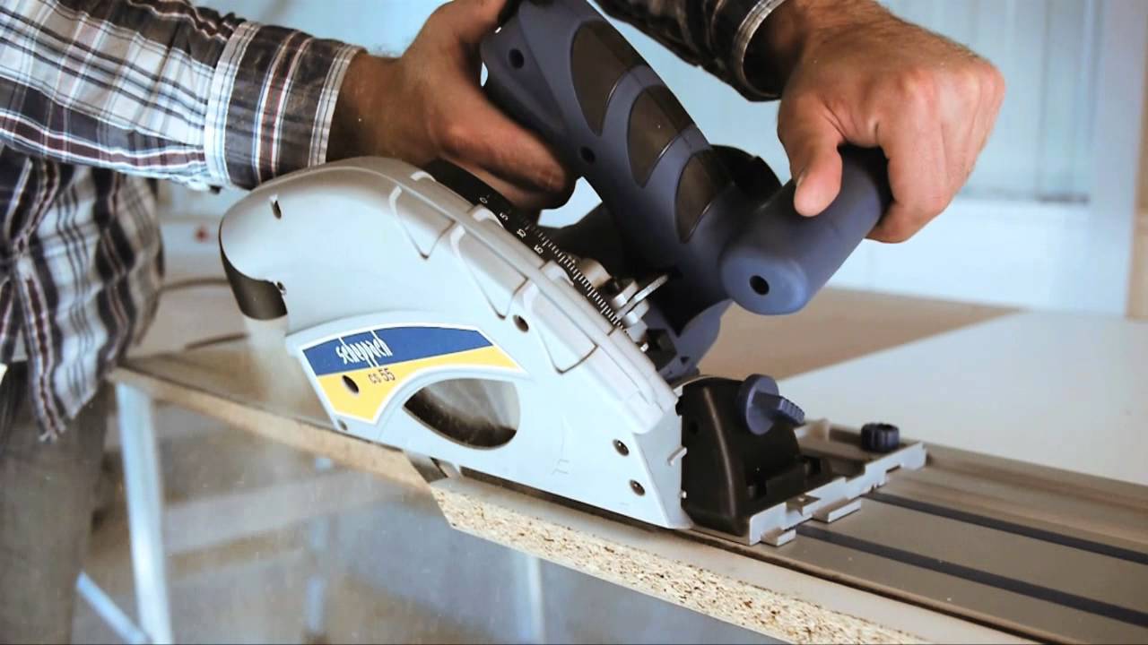 Scheppach Plunge Saw cs 55 | PROFESSIONAL RESULTS even by amateur