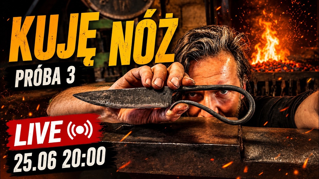 TRZECIA PR&Oacute;BA KUCIA NOŻA &mdash; n&oacute;ż i 2 koszulki do zgarnięcia!