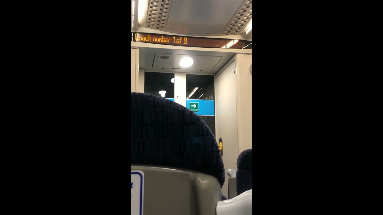 class 375 where the train will divide announcement.