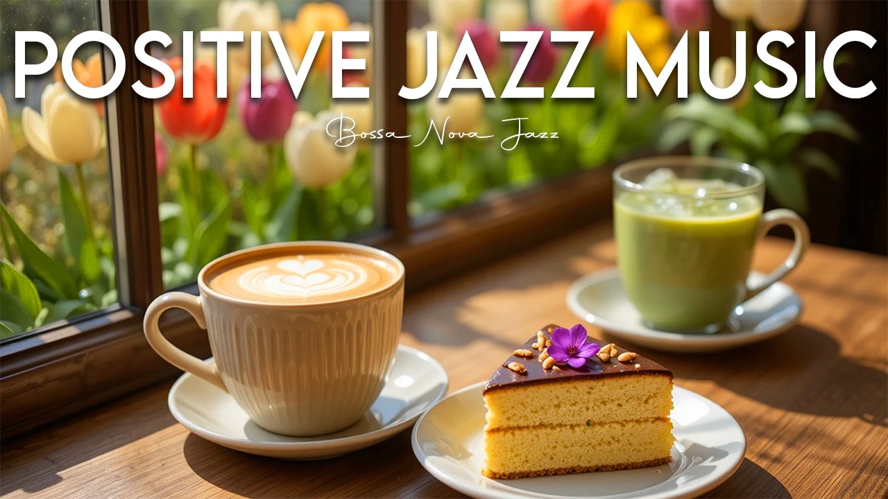 Positive Jazz Music ☕ Relaxing Cafe Music for Studying, Working & Positive Vibes