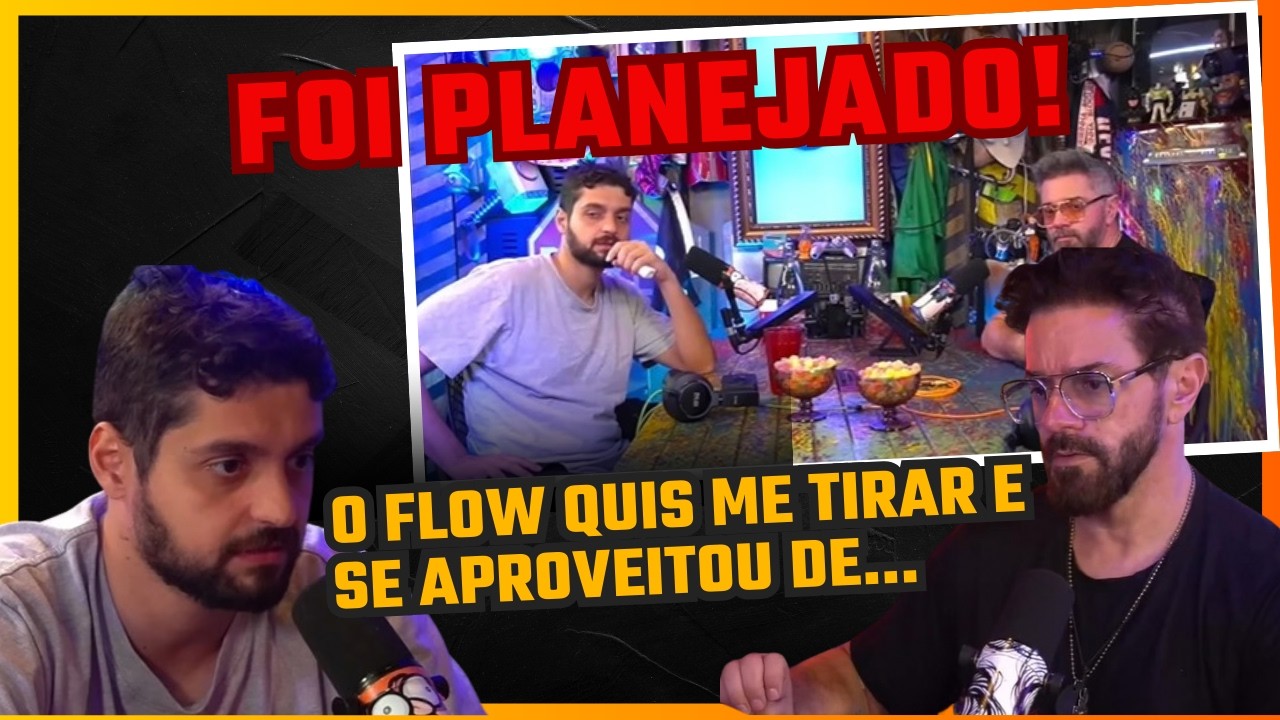 MONARK comenta BASTIDORES da briga com FLOW