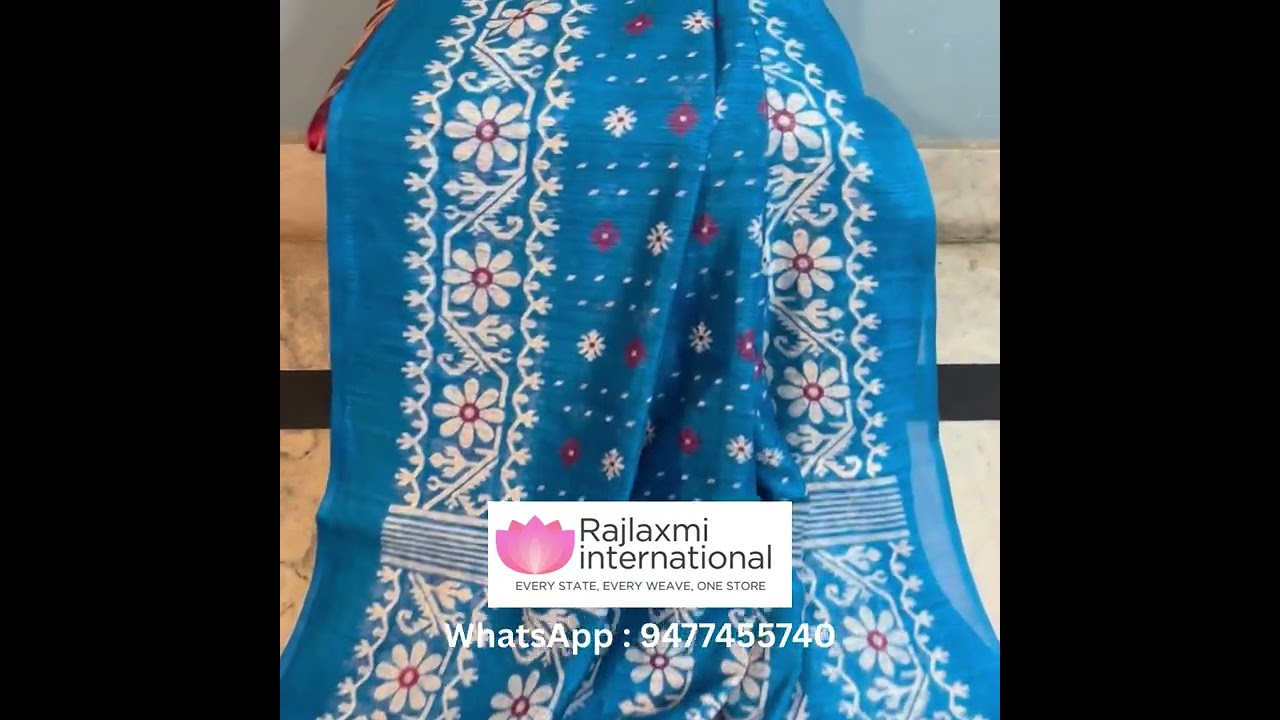 Semi Matka Jamdani Saree – Celebrate the timeless beauty of Saree | Rajlaxmi International