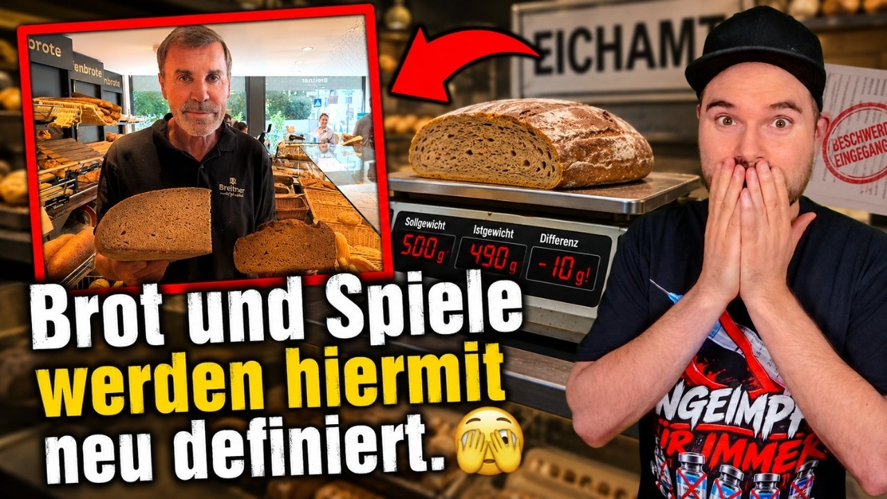 Brot und Spiele werden hiermit neu definiert.🫣