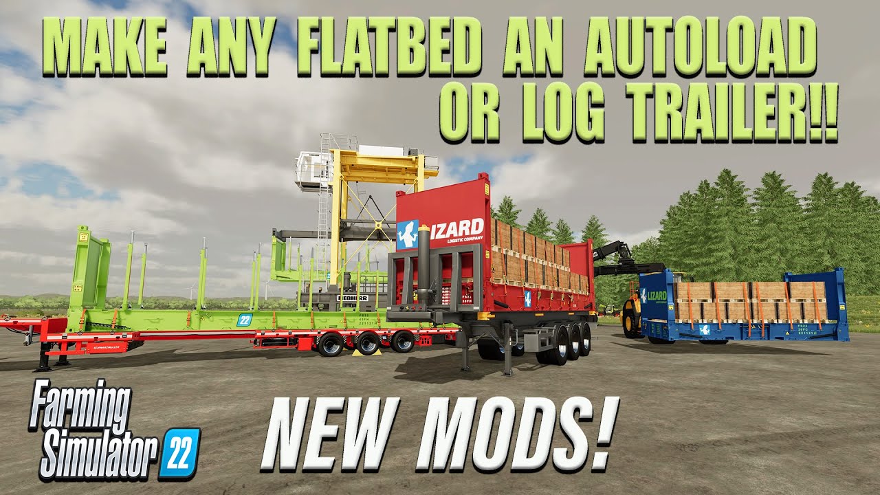 CHEAP, MODULAR, AUTOLOAD & LOGGING CONTAINERS & MUCH MORE! FS22 | NEW MODS! (Review)