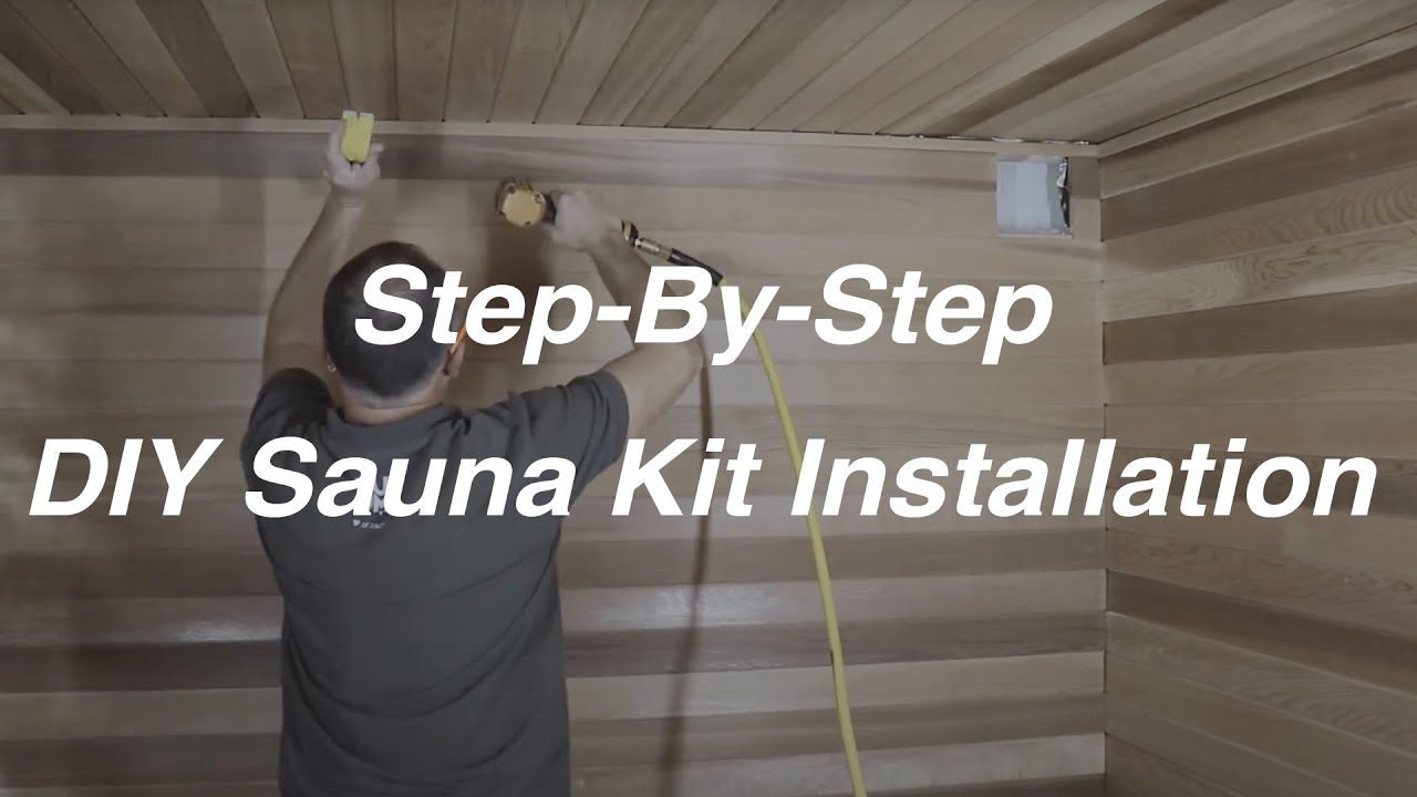 DIY Indoor Cedar Sauna Kit Assembly: Step-by-Step Guide!