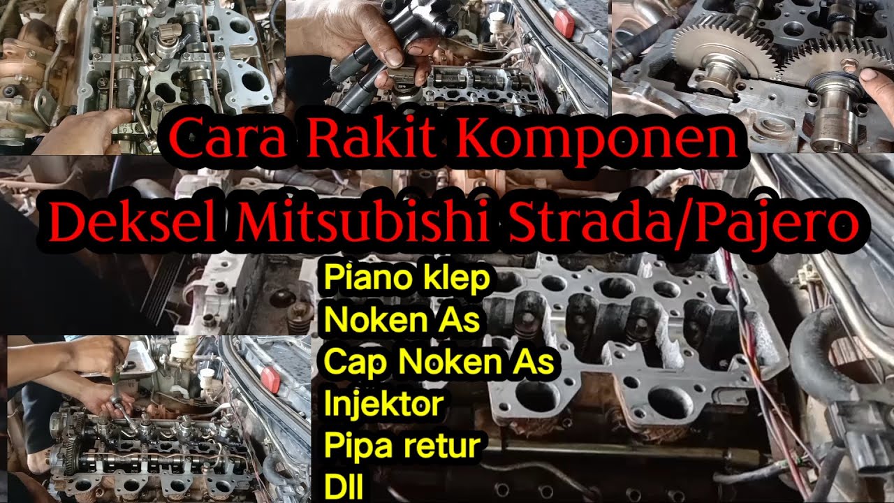 Pemasangan Komponen Deksel Mitsubishi Pajero/Triton, Moment / kekencangan.
