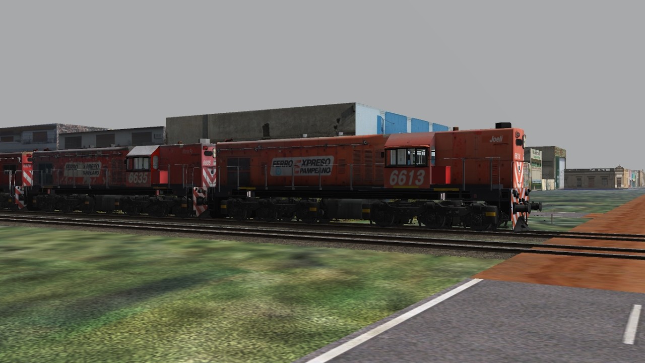 TRENAZO VACÍO DE FEPSA 6613+6635+6576+9082+6413 PARTIENDO - OPEN RAILS