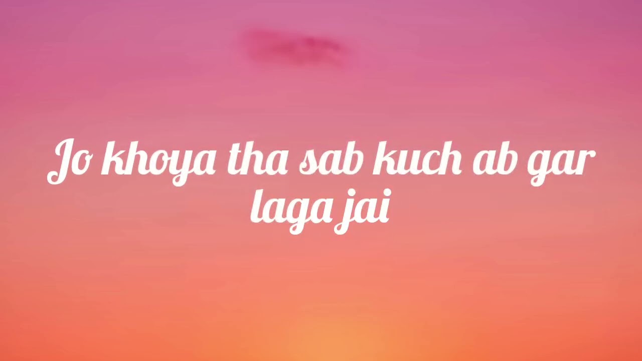 MAIN KHUD SE MILNE CHALA HOON AAJ...