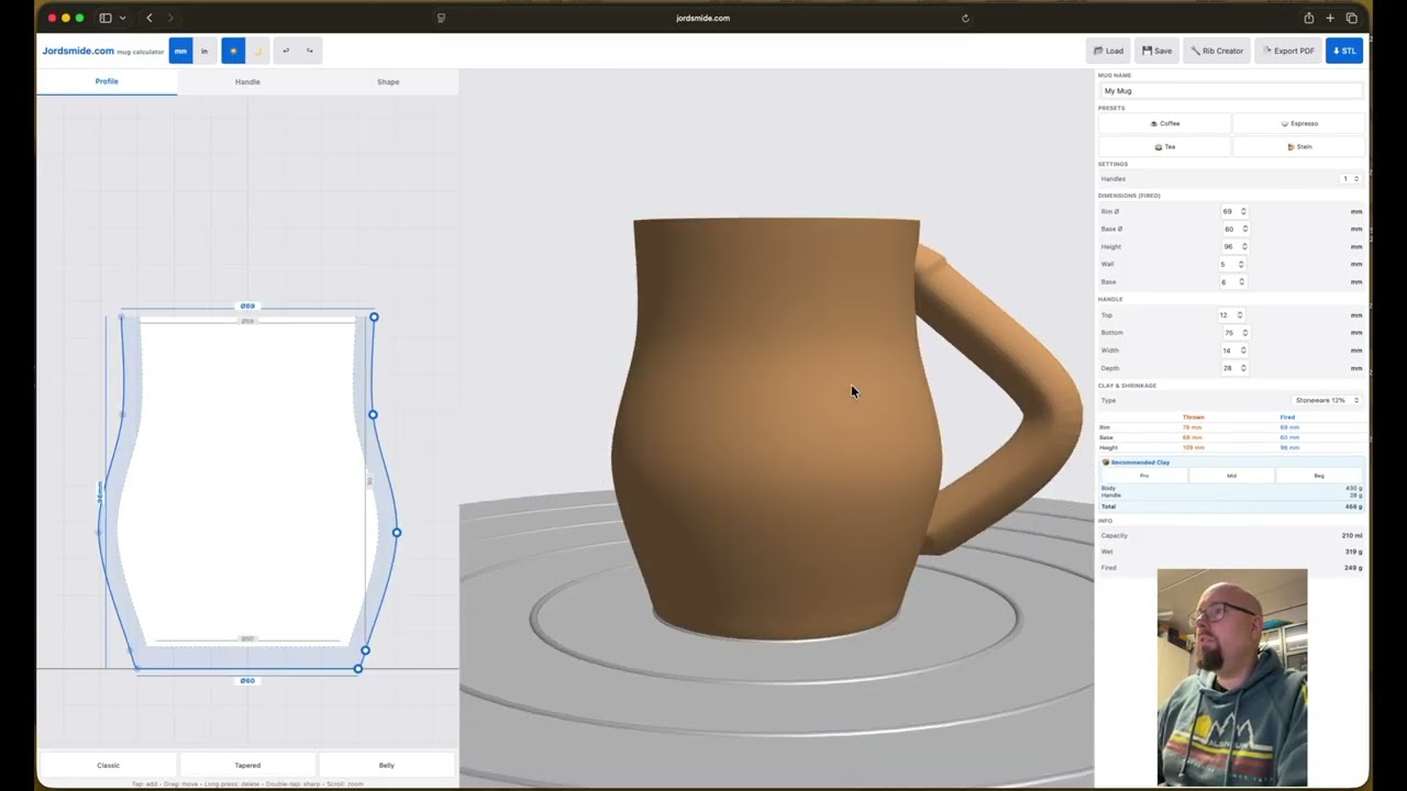 Mug designer online tool