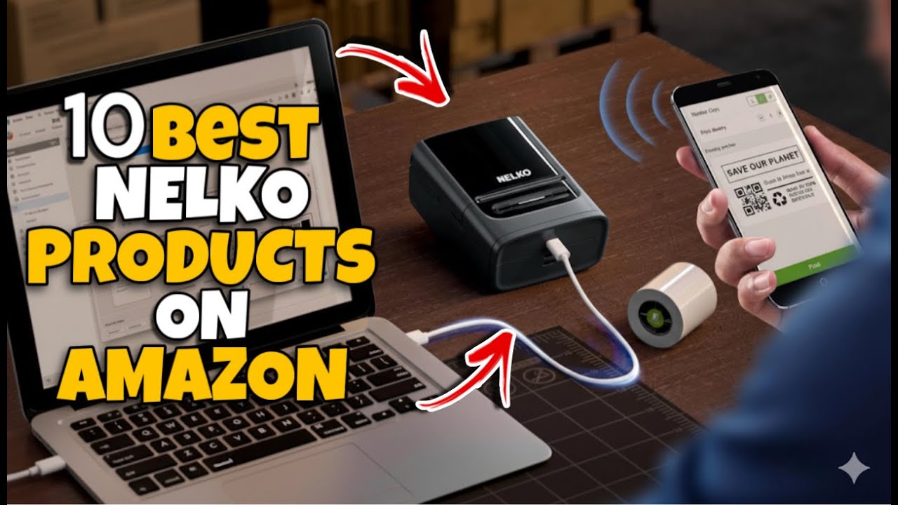 ✅Top 10 Best Nelko Products on Amazon 2025 🔥 Label Makers & Printers