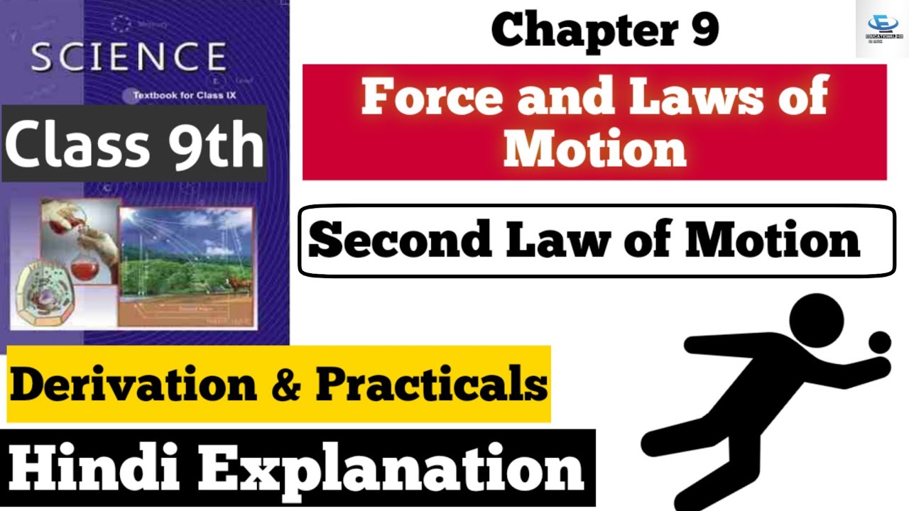 Class 9 NCERT Science | Ch-9 Force and Laws of Motion | Hindi Explanation |  Animation and Practical