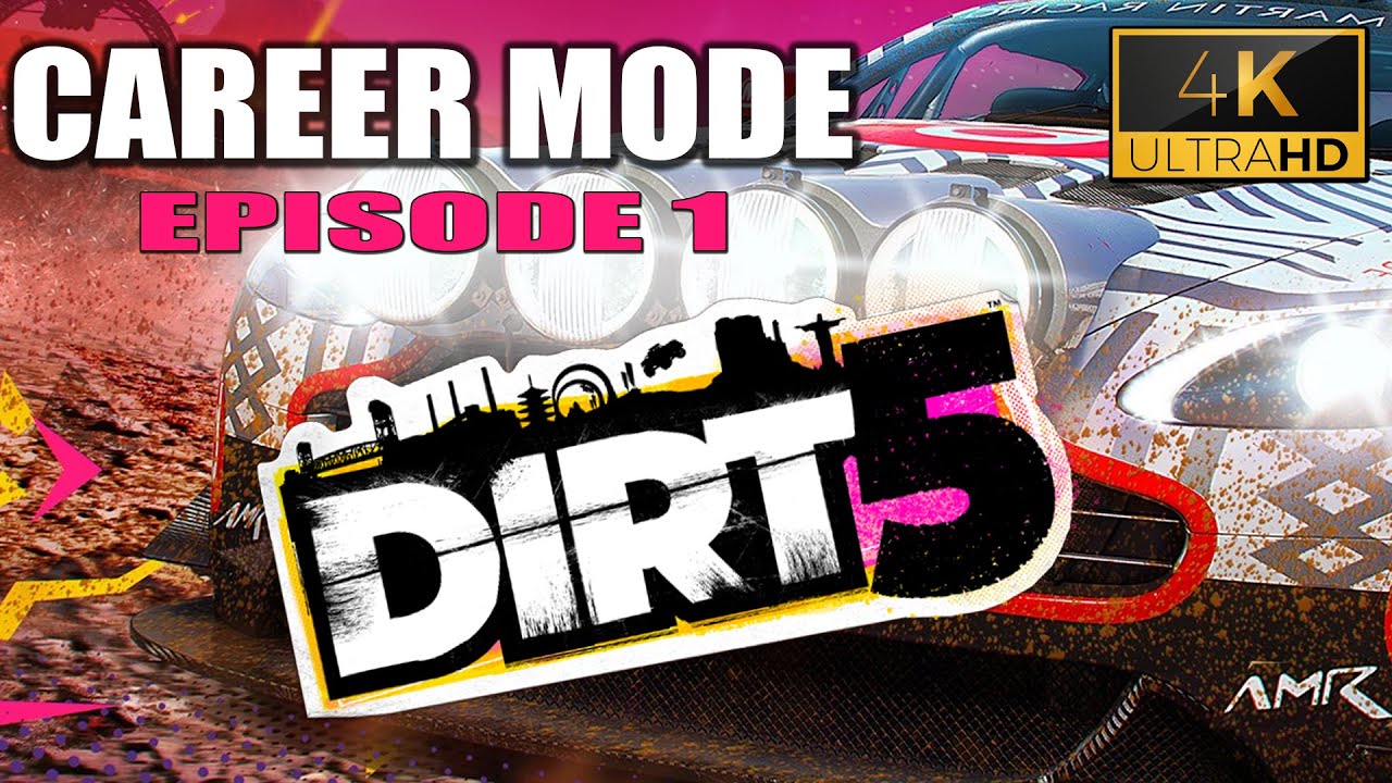 Ep.1 - [4k ULTRA HD]  -  DiRT 5 Career Mode on PC | FIRST RACE