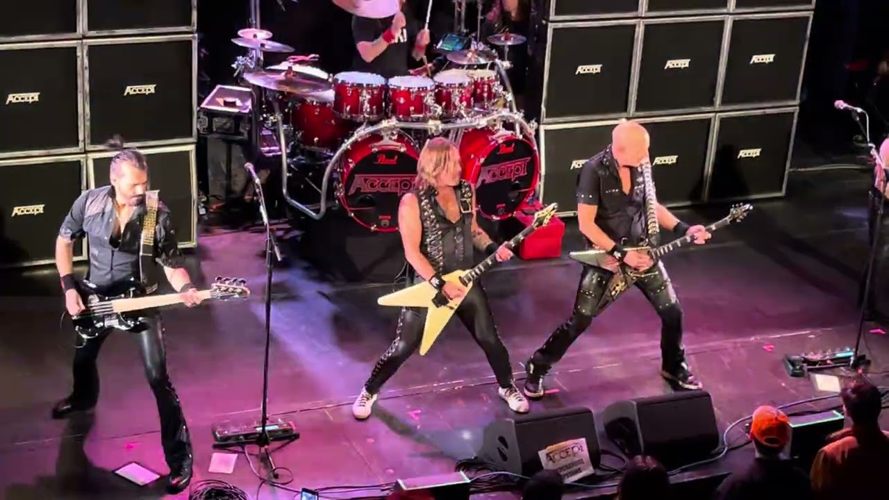 Accept, “Breaker”, live in Boston 2025