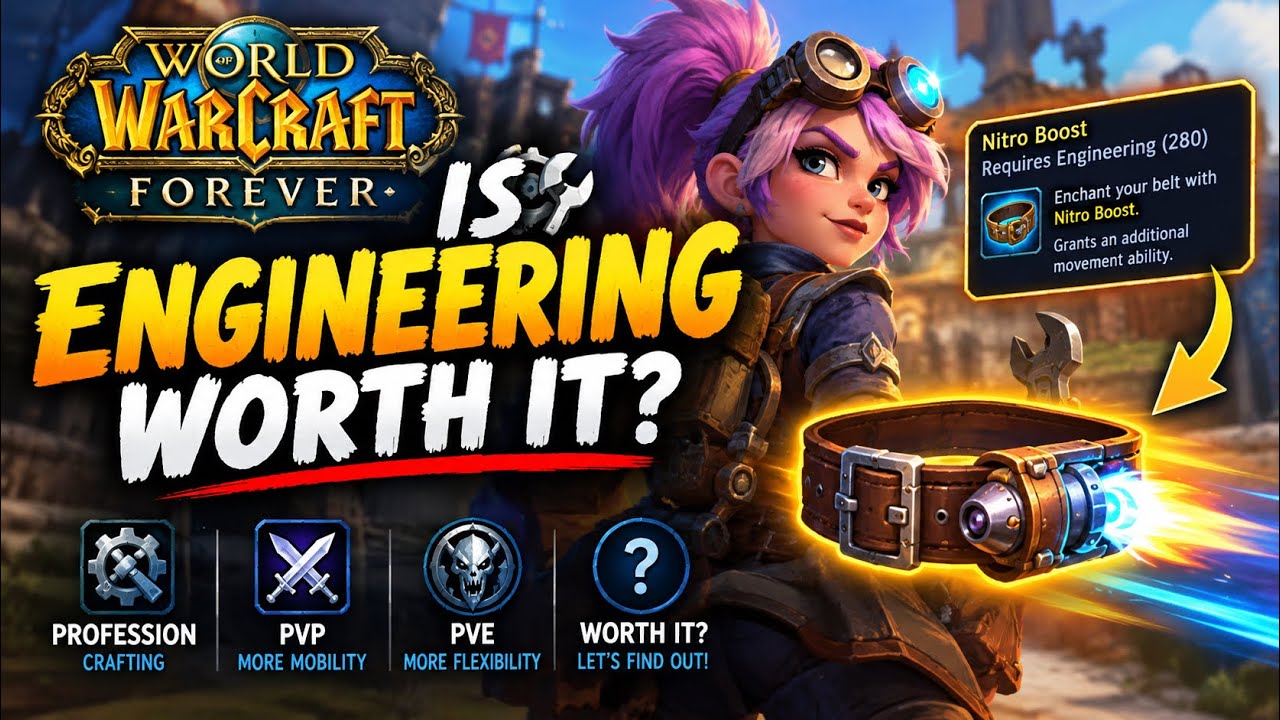 WoW Forever: Is Engineering Worth It? PvP, PvE & Goldmaking