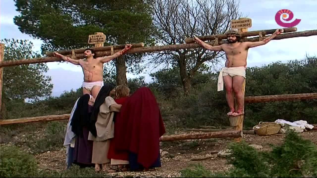 La Comarca.tv - Drama de la Cruz Alcorisa. Crucifixión.