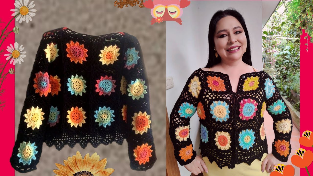 INCREIBLE! TEJE SUPER FACIL Y RAPIDO UNA  BLUSA MODELO 