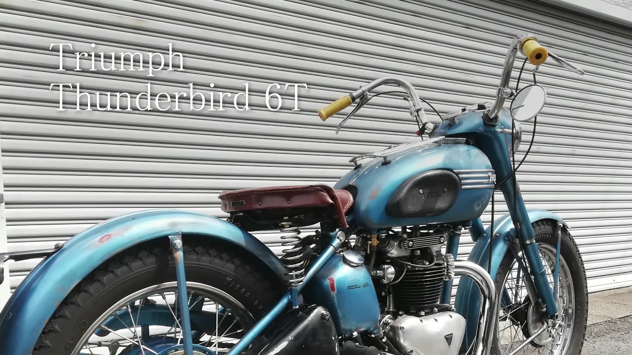 【 Bikeで遊ぼう!  トライアンフ サンダーバード編  】髭ゴリラ バイクライフ