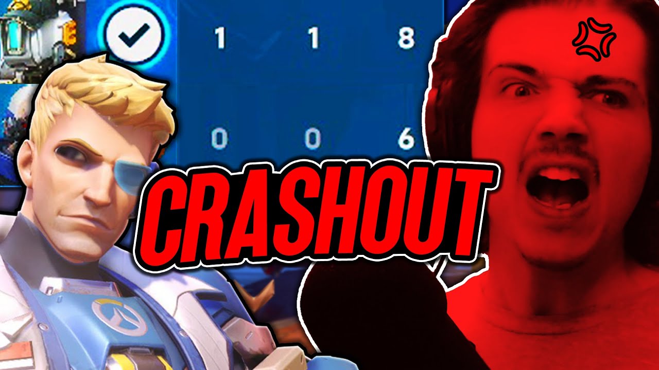 Trying to CARRY TOXIC Teammate in Overwatch!? (COMPETITIVE TOXICITY)