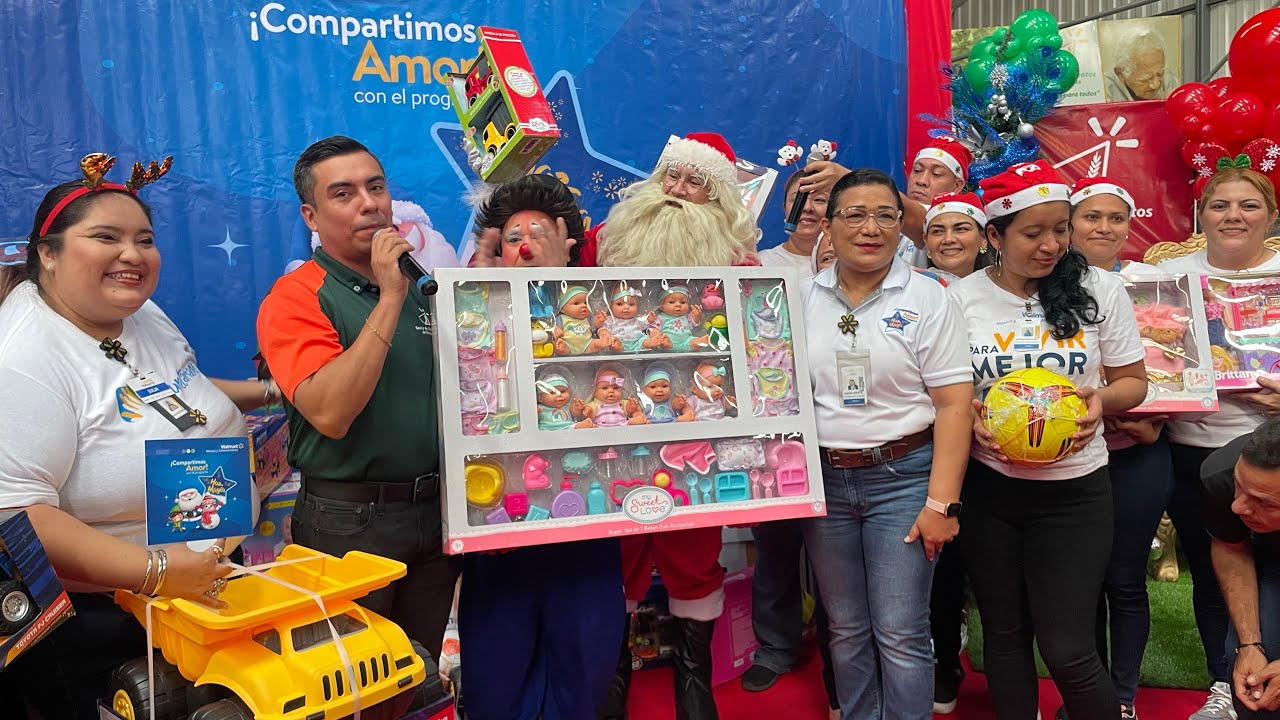 Más de tres mil sonrisas apadrina Walmart Nicaragua en esta navidad