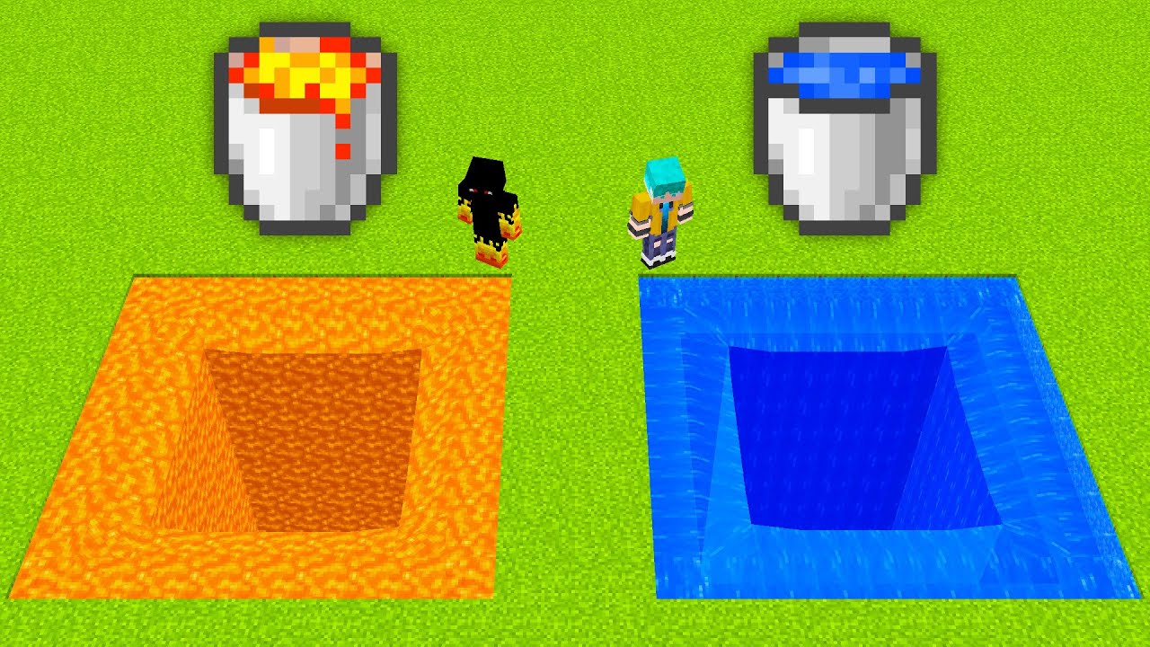 Не выбирай неправильную дыру в Minecraft